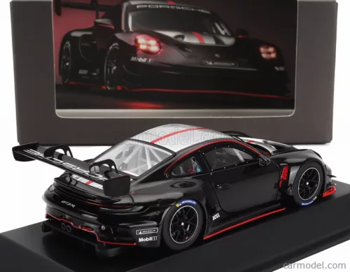 PORSCHE  911 992 GT3 R N 0 COUPE 2022  BLACK SILVER