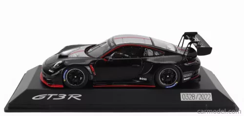 PORSCHE  911 992 GT3 R N 0 COUPE 2022  BLACK SILVER