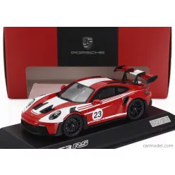   PORSCHE  911 992 GT3 RS N 23 COUPE SALZBURG LIVERY 2023  RED WHITE