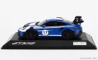 PORSCHE  911 992 GT3 RS N 17 RACING COUPE 2023  BLUE WHITE