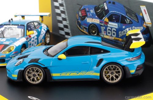 PORSCHE  SET 2X 911 996 GT3 RS N 66 RACING 2002 + 911 992 GT3 RS COUPE 2023  VARIOUS