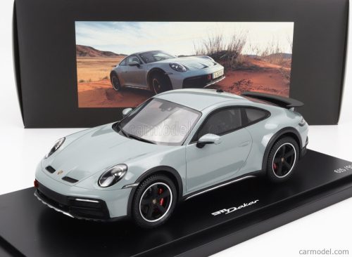 PORSCHE - 911 992 DAKAR COUPE 2023 - CON VETRINA - WITH SHOWCASE