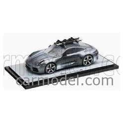  PORSCHE  911 992-2 CARRERA S COUPE 2024 - CHRISTMAS EDITION 2025 WITH SKI AND SNOW EFFECT - CON VETRINA - WITH SHOWCASE  BLACK