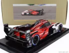 PORSCHE  963 9RD 4.6L TURBO V8 TEAM PORSCHE PENSKE MOTORSPORT N 7 WINNER 24h DAYTONA 2024 MATT CAMPBELL - DANE CAMERON - FELIPE NASR - JOSEF NEWGARDEN - CON VETRINA - WITH SHOWCASE  RED WHITE BLACK