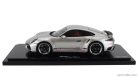 PORSCHE  911 992 TURBO COUPE 2023 - FIRST TURBO REMASTERED - CON VETRINA - WITH SHOWCASE  SILVER