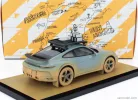 PORSCHE  911 992 DAKAR N 00 AHEAD COUPE 2024 - CON VETRINA - WITH SHOWCASE  SHADE GREEN