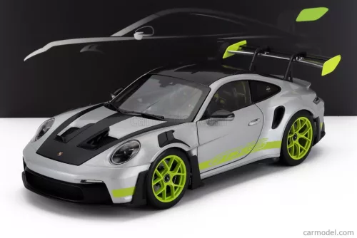 PORSCHE  911 992 GT3 RS COUPE 2022  SILVER GREEN