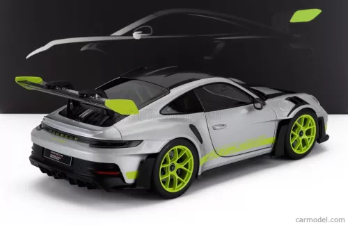 PORSCHE  911 992 GT3 RS COUPE 2022  SILVER GREEN