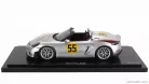 PORSCHE  718 (982) SPIDER RS N 55 TRIBUTE RALLY PANAMERICANA LIVERY 2024 - CON VETRINA - WITH SHOWCASE  SILVER