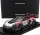 PORSCHE  911 992 GT3 R N 911 RACING FLACHT DESIGN COUPE 2021 - CON VETRINA - WITH SHOWCASE  WHITE GREY RED