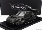 PORSCHE  911 992 GT3 R N 0 RACING COUPE 2023 - CON VETRINA - WITH SHOWCASE  CARBON BLACK