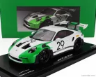 PORSCHE  911 992 GT3 RS N 29 RACING COUPE JO SIFFERT TRIBUTE 2023 - CON VETRINA - WITH SHOWCASE  WHITE GREEN