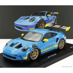 PORSCHE  911 992 GT3 RS COUPE 2023  LIGHT BLUE YELLOW
