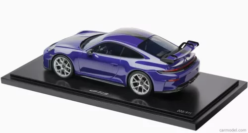 PORSCHE  911 992-2 GT3 COUPE 2024 - CON VETRINA - WITH SHOWCASE  ULTRAVIOLET