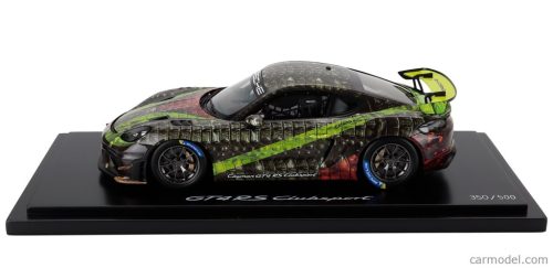 PORSCHE  718 (982) CAYMAN GT4 RS CLUBSPORT 2023 - CON VETRINA - WITH SHOWCASE  VARIOUS