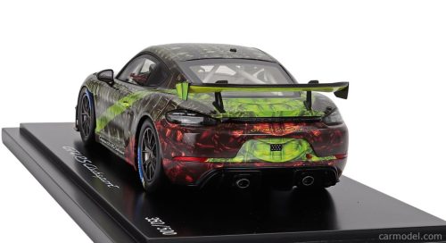 PORSCHE  718 (982) CAYMAN GT4 RS CLUBSPORT 2023 - CON VETRINA - WITH SHOWCASE  VARIOUS