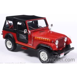 JEEP  CJ-7 RENEGADE 1980  RED BLACK