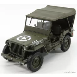 JEEP WILLYS 1/4 MB USA ARMY SOFT-TOP CLOSED 1945