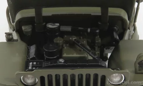 JEEP WILLYS 1/4 MB USA ARMY SOFT-TOP CLOSED 1945