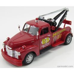   CHEVROLET  3100 TOW TRUCK 1953 - CARRO ATTREZZI - WRECKER ROAD SERVICE  RED