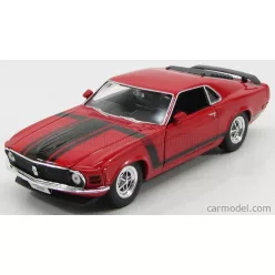 FORD USA  MUSTANG BOSS 302 1970  RED BLACK