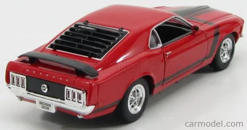 FORD USA  MUSTANG BOSS 302 1970  RED BLACK