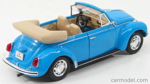 VOLKSWAGEN  BEETLE CABRIOLET OPEN  LIGHT BLUE