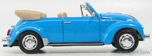VOLKSWAGEN  BEETLE CABRIOLET OPEN  LIGHT BLUE