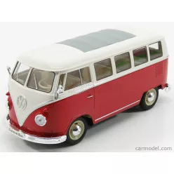 VOLKSWAGEN  T1 MINIBUS 1962  RED WHITE