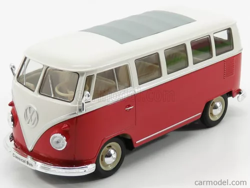 VOLKSWAGEN  T1 MINIBUS 1962  RED WHITE