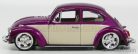 VOLKSWAGEN  BEETLE HOT-RIDER CUSTOM 1959  PURPLE MET IVORY