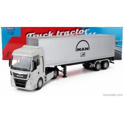 MAN  TGX 18.440 XXL TRUCK CASSONATO 2019  WHITE SILVER