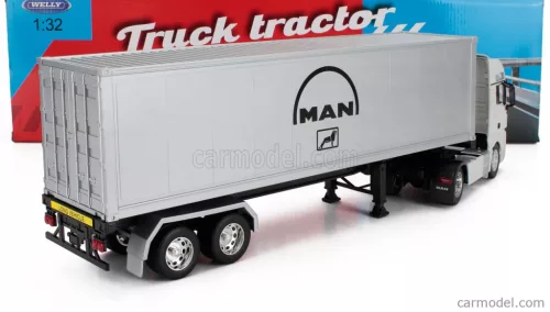 MAN  TGX 18.440 XXL TRUCK CASSONATO 2019  WHITE SILVER