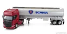 SCANIA  R730 V8 TANKER TRUCK 2011  RED SILVER