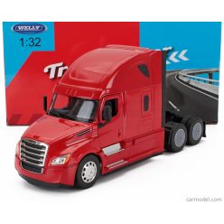 FREIGHTLINER  CASCADIA TRACTOR TRUCK 3-ASSI 2018  RED