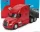 FREIGHTLINER  CASCADIA TRACTOR TRUCK 3-ASSI 2018  RED