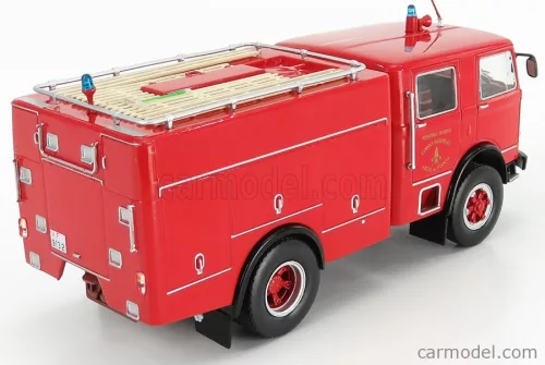 OM FIAT  150 AUTOPOMPA TANKER PUMP ITALY 1968  RED
