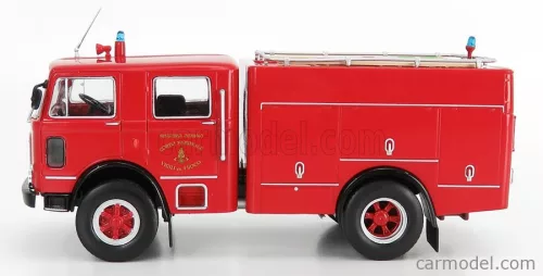 OM FIAT  150 AUTOPOMPA TANKER PUMP ITALY 1968  RED