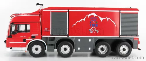 MAN  SPECIAL BAI TGS TANKER TRUCK ITALY FRANCE 2013  RED SILVER