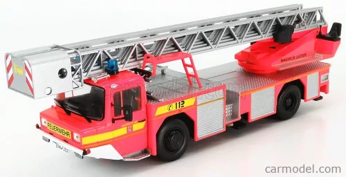 IVECO  MAGIRUS DLA-K 23-12 SCALA LADDER TRUCK GERMANY 2003  RED SILVER