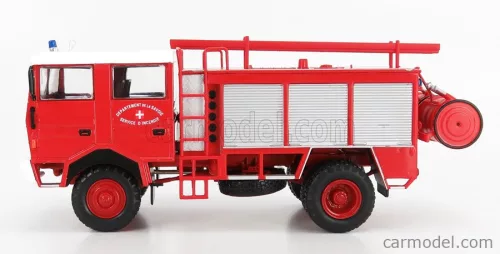 BERLIET  GBD TUNKER TRUCK FRANCE 1979  RED WHITE