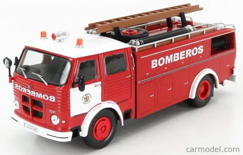 PEGASO  1091/1 TANKER TRUCK SPAIN 1963  RED WHITE