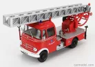 MERCEDES BENZ  LP319 TRUCK SCALA LADDER TRUCK GERMANY 1962  RED WHITE