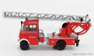 MERCEDES BENZ  LP319 TRUCK SCALA LADDER TRUCK GERMANY 1962  RED WHITE