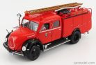 MAGIRUS  DEUTZ TLF-16 MERCUR 125A TANKER TRUCK FIRE ENGINE GERMANY 1961  RED BLACK