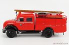 MAGIRUS  DEUTZ TLF-16 MERCUR 125A TANKER TRUCK FIRE ENGINE GERMANY 1961  RED BLACK