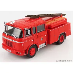 BERLIET  GAK 17 FTP TANKER FIRE ENGINE FRANCE 1960  RED