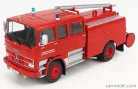 MERCEDES BENZ  LP911 1113 TANKER TRUCK SERVICE DEPARTEMENTAL D'INCENDIE ET DE SECOURS SAPEURS POMPIERS 1975  RED