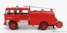 MERCEDES BENZ  LP911 1113 TANKER TRUCK SERVICE DEPARTEMENTAL D'INCENDIE ET DE SECOURS SAPEURS POMPIERS 1975  RED