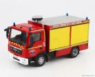MAN  TGL 8.220 TANKER TRUCK SUPPORTO TECNICO SAPEURS POMPIERS FRANCE 2014  RED YELLOW